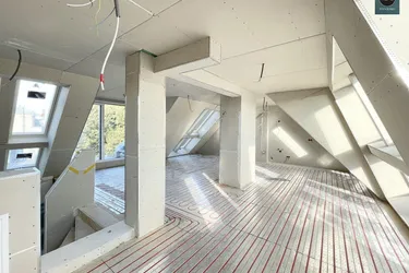 Erstbezug: Atemberaubendes Luxus Dachgeschoss - Maisonette - Apartment (klimatisiert) mit 3 Terrassen im trendigen Ottakring!