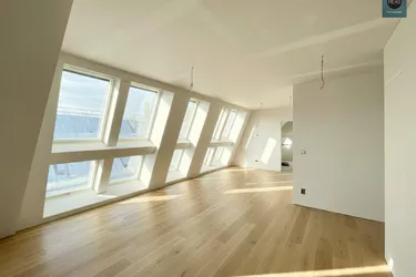 Erstbezug: Atemberaubendes Dachgeschoss - Apartment (klimatisiert) mit 3 Terrassen und hochwertiger Ausstattung im Trendbezirk Ottakring!