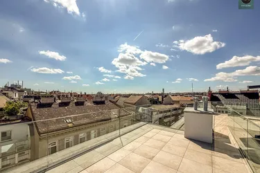 Erstbezug: Atemberaubendes Dachgeschoss - Maisonette - Apartment (klimatisiert) mit 3 Terrassen und hochwertiger Ausstattung im Trendbezirk Ottakring!