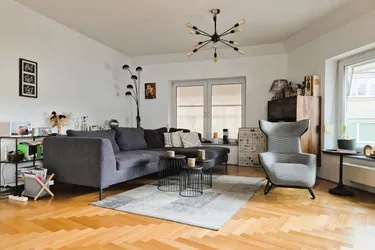 Stilvoll wohnen über den Dächern von Linz, 138 m² WNFL + 10 m² Dachterrasse, 4 Zimmer, Küche möbliert, Parkplatz optional!
