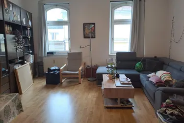 Schillerstraße 55: Hübsche, sonnige Wohnung mit ablösefreier Küche, 64,58m2 WNFL, 3.Stock, Gemeinschaftsgarten!, Nähe Südbahnhofmarkt!