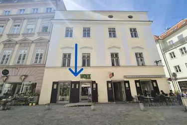 Linz Altstadt! Schönes Geschäftslokal mit Schaufenster und Gewölbe in der Fussgängerzone, nähe Landhaus! 170 m² Nutzfläche! Barrierefrei!