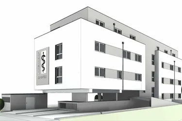 Moderne Praxis 163m² in Kirchdorf, neuwertig, KfW 40, Fußbodenheizung, Carport!