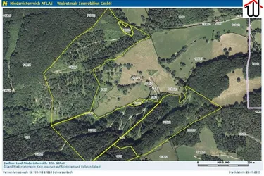 Wald 28,3 ha bei Schwarzenbach/Pielach