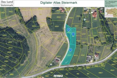 Grundstücke in Kronnersdorf mit 976m² Bauland zu verkaufen