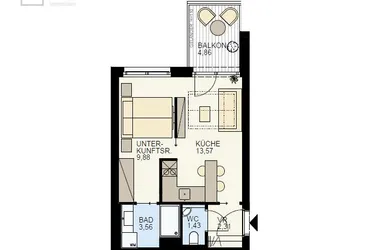 INVESTMENT MÖGLICHKEIT - APARTMENT IN TOP LAGE