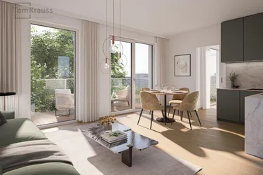 2-ZIMMER MIT BALKON IN TOP LAGE