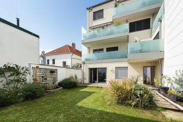Klimatisierte 2-Zimmer-Wohnung mit Terrasse und Gemeinschaftsgarten im Herzen von Tulln