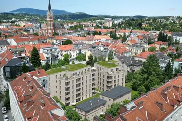 3-Zimmer Neubauwohnung mit südseitigem Balkon im Herz-Jesu Viertel 