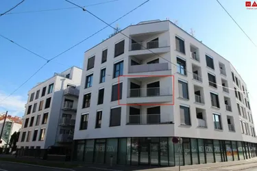 Moderne 2-Raum-Wohnung mit Loggia in zentraler Lage!
