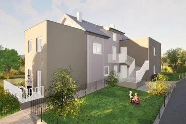 [06588] Sanierte 3-Zimmer-Wohnung: Erstbetzug mit Gartenanteil