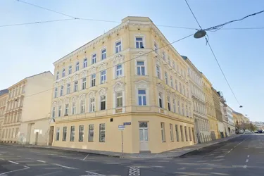 Altbau-Eckzinshaus in Wien-Hernals – hoher Befristungsgrad und rund 400 m² Dachgeschoss-Potenzial
