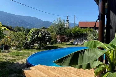 Nähe Faaker See Gartenparadies mit Pool und überdachter Terrasse!