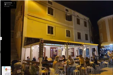 Bistro am Inneren Hafen von Veli Lošinj als Anlage