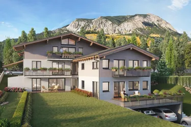 Expose Provisionsfrei! Sonnige Dachgeschosswohnung am Stadtrand von Saalfelden!