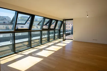 Großzügige 3-Zimmer Wohnung mit Dachterrasse im 2. Bezirk in Wien!