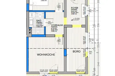 50m² 3-Zimmerwohnung mit Südterrasse in Moosheim bei Gröbming