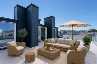 Modernes Traum-Penthouse mit Terrasse &amp; Stadtblick – Erstbezug im 4. Bezirk