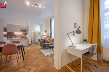 Altbau-Cityapartment komplett hofseitig &amp; ruhig – sofort bezugsfertig | 3 Zimmer