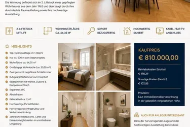 Stilvolle 3-Zimmer-Wohnung in Top-Innenstadtlage – Jetzt zum reduzierten Kaufpreis!