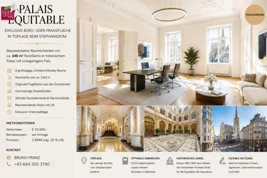 Repräsentative Büro- oder Praxisfläche in Toplage beim Stephansdom