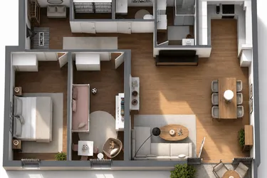 Ruhige 3 Zimmer Wohnung in Graz-Gösting mit sonnigem Balkon und Parkplatz