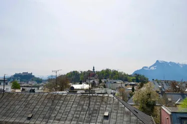 Wohnen über den Dächern von Salzburg - 4 Zimmer Maisonette Wohnung mit Fernblick