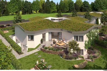 Barrierefreies Doppelhaus mit Garten und Terrasse in Obertrum