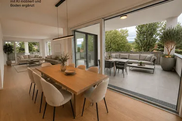Traumhaftes provisionsfreies ERSTBEZUGS-PENTHOUSE in Andritz, ruhige Lage !! große Terrasse mit Schatten und Sonne !!!