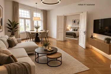 ERSTBEZUG nach Komplettsanierung, ALTBAUWOHNUNG mit Schlossbergblick im 4 OG beim Augartenpark: großer Balkon, Lift, Förderung**