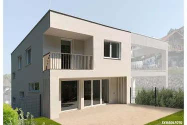 Neubau Doppelhaus mit Garten in Grünruhelage