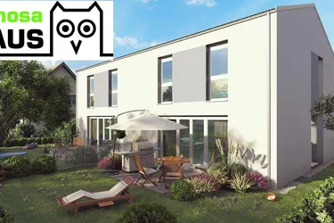 Expose Provisionsfreies Energiesparhaus: Doppelhaushälfte mit 102m² Wohnfläche, 54m² Keller, Terrasse und Eigengrund inkl. 2 Parkpl.