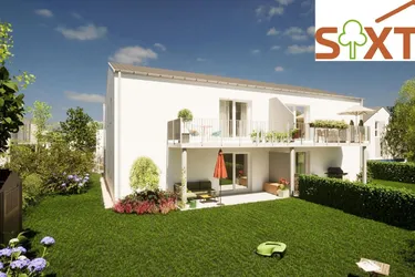 Tag der offenen Tür am 18.5.2025 von 11 Uhr bis 15 Uhr! Geräumige Gartenwohnung mit 3,5 Zimmern, Terrasse, Eigengarten und 2 Parkplätzen.