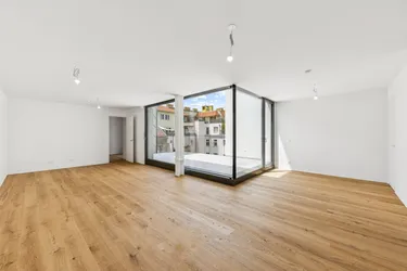 Exklusive Dachgeschosswohnung mit zwei Terrassen im Herzen des 7. Bezirks