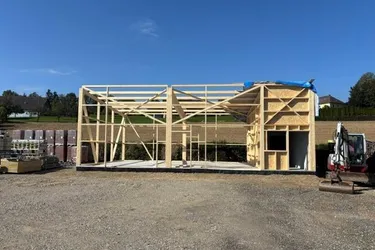 Neue Lagerhalle im Industriegebiet St.Andrä - Maße: 13,30 x 8,00