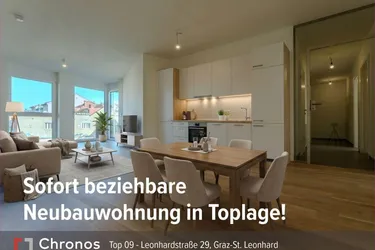 Sofort beziehbare Neubauwohnung! Besichtigungen jederzeit möglich! Klimaanlage!