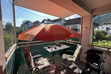 Vomp: 3-Zimmer-Terrassenwohnung mit Veranda und Tiefgaragenabstellplatz