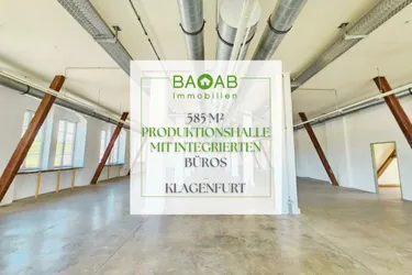 585 m² Produktionshalle mit integrierten Büros – flexibel nutzbar &amp; top angebunden