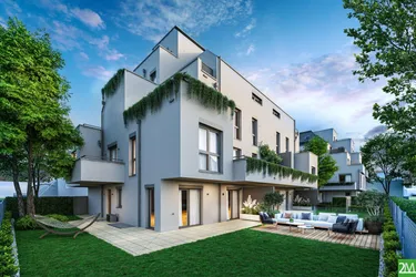 Schöne Gartenwohnung mit großer Terrasse in Ruhelage