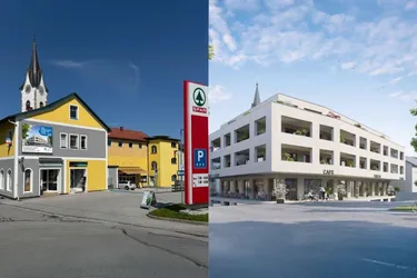 Geschäfts- u. Wohnobjekt mit Potential vis a vis Top-Sparmarkt - Zentrum Unterweissenbach (Baurecht oder Superädifikat)