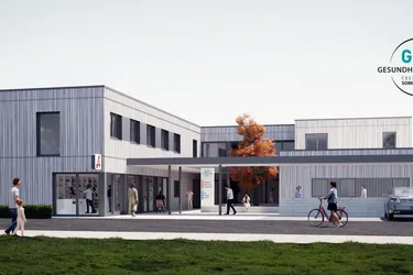 PROVISIONSFREI!!! 104,45 m² Praxis- bzw. Bürofläche Top 1.2 im GHZ Sommerfeld zu vermieten