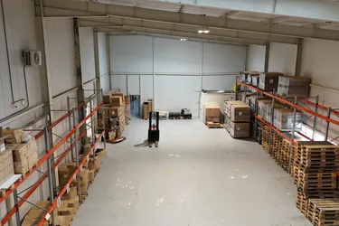 Multifunktionale Halle mit Rolltor - ideal für Lager, Produktion oder Werkstatt