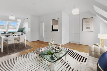 MODERNE 4-ZIMMER DG-WOHNUNG MIT TERRASSE / MODERN 4-ROOM APARTMENT WITH TERRACE