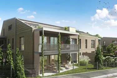 Gießhübl, bezugsfertige 4 Zi Wohnung, herrlicher Blick, im exklusiven und ökologisch nachhaltigen Wohnhausprojekt