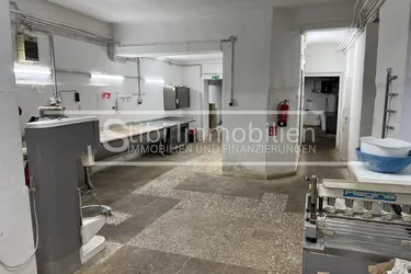 Ablösefreies Geschäftslokal, Kurzzeitvermietung bis 12 Monate möglich; Produktionsmöglichkeit/Lager/ehemalige Bäckerei