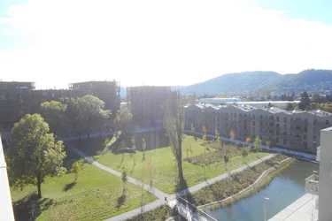 Q5 am PARK Traumblick großartige 2ZI sonniger 9m² West/Balkon