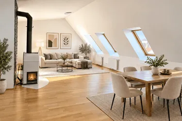 Viel Raum zum Leben – 136 m² Dachgeschosswohnung mit Südost-Terrasse