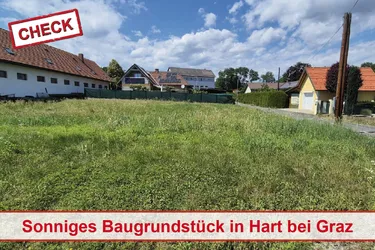 Attraktives Baugrundstück in Hart bei Graz