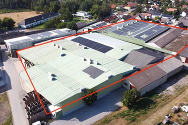 Gewerbeobjekt mit Lagerhallen und Bürotrakt sowie Wohnhäuser I Mehrere Hallen verfügbar! I 672m2 - 1500m2 Nutzfläche