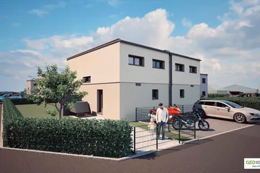 116m² große Doppelhaushälfte in Großebersdorf - energiesparend und nachhaltig - Top C2